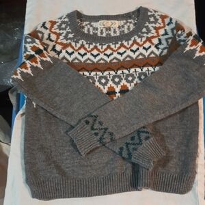 Med Pink Rose Sweater